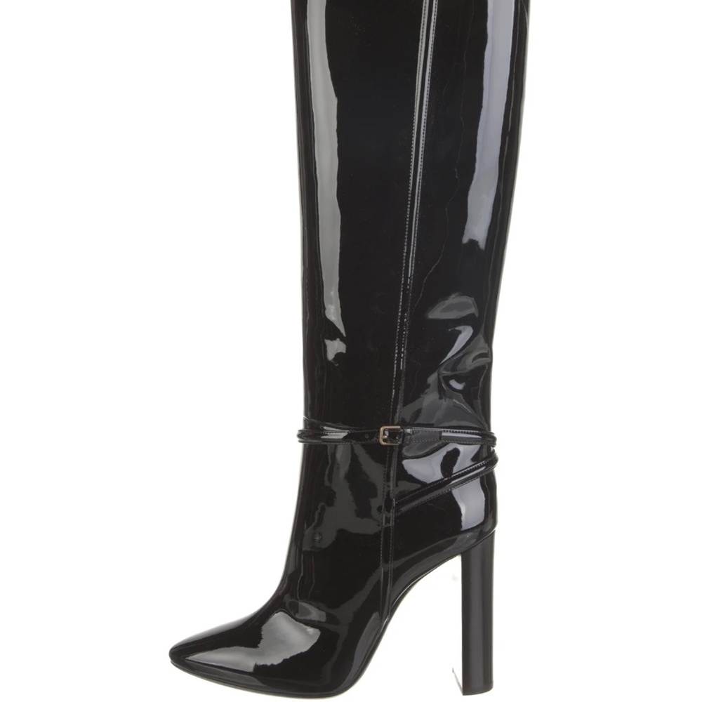 SAINT LAURENT Knee High Boots - Picture 2 of 6